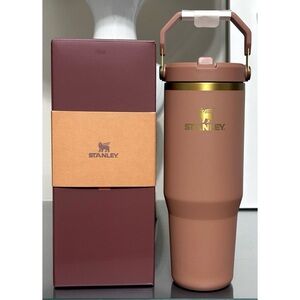 Stanley Ice Flow Flip Straw Tumbler 30oz, MOCHA LATTE